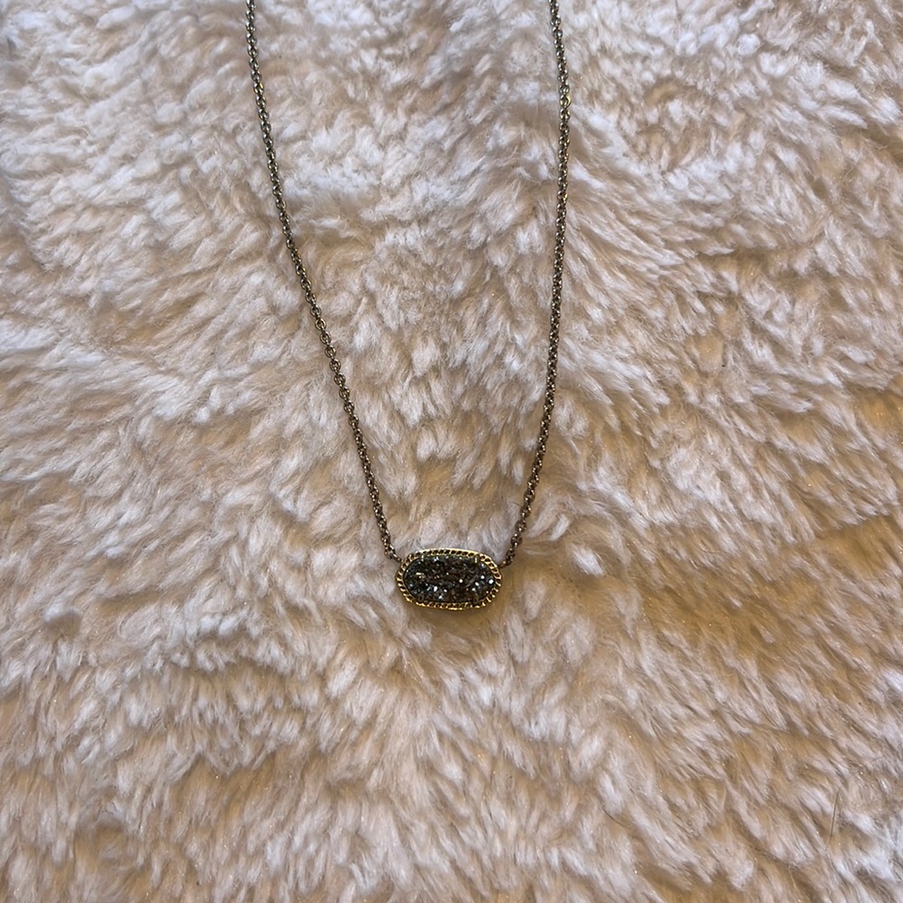 Kendra Scott Elisa in Platinum Drusy